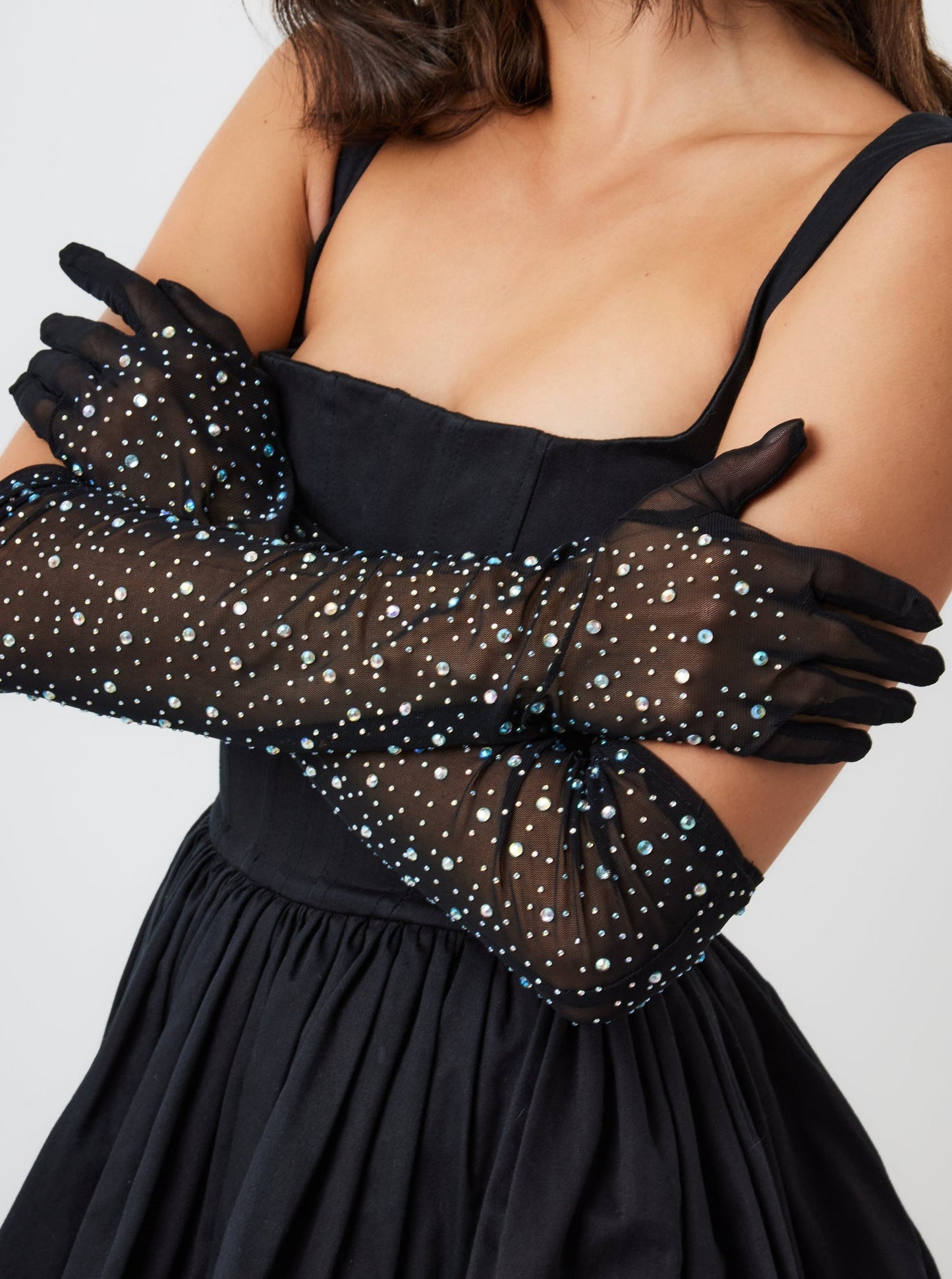 Crystal Whispers Gloves