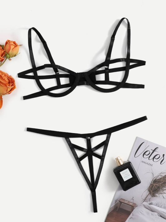 Zara Cutout Intimate Set